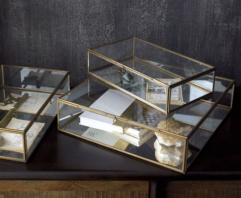 metal glass box|glass display boxes for collectibles.